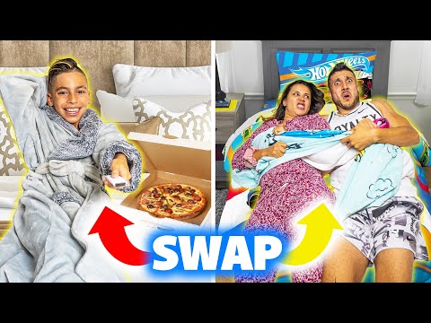 SWAPPING BEDROOMS With Our 10 YEAR OLD SON!! (BAD IDEA) | The Royalty Family