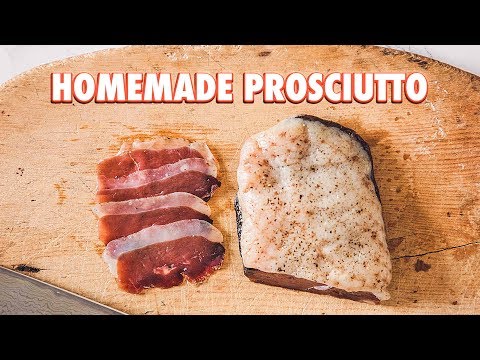 How to Make Prosciutto Using A Duck Breast