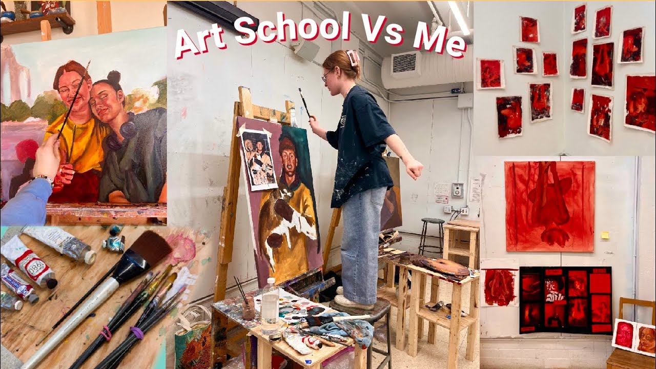 My Year at Art School Went Like This...