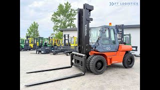 Empilhador diesel Toyota 60-5FD80 / DIESEL / DUPLEX – 4500MM / NEW TYRES / HEATED CABIN / a venda - Imagem 4 | Forkliftonline PT Empilhador diesel Toyota 60-5FD80 / DIESEL / DUPLEX – 4500MM / NEW TYRES / HEATED CABIN / | Imagem 4 - Forkliftonline