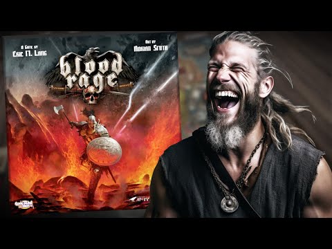 Blood Rage Board Game Playthrough