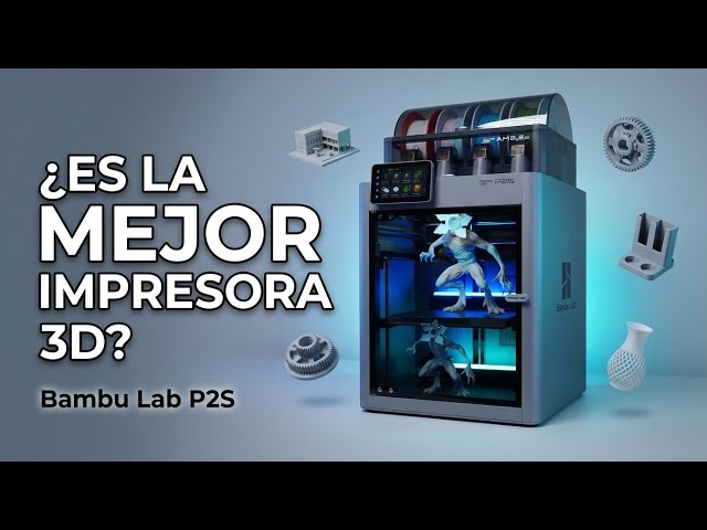 Vídeo relacionado con Guía del usuario de Bambu Lab P1S y P2S 2026: Configuración paso a paso, ajustes de laminado limpios y soluciones rápidas para impresiones 3D fiables y de alta calidad