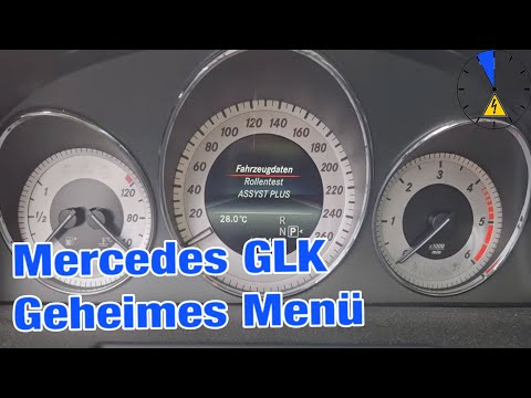 GLK Geheimes Menü Secret X204 Mercedes Tastenkombination
