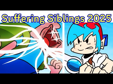 FNF New Terrible Ending For BF! SUFFERING SIBLINGS 2025 Mix + Cutscenes + Ending (Pibby Apocalypse)