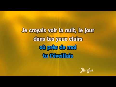 Karaoké Tout donné, tout repris - Mike Brant *