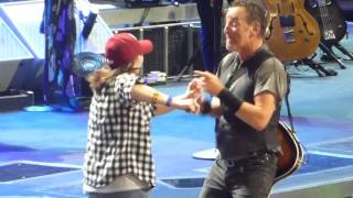 "Dancing in the Dark (Fan Onstage)" Bruce Springsteen@State College, PA 4/18/16