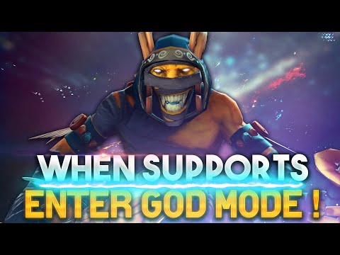 Dota 2 - When SUPPORTS Enter GOD Mode - Ep. 17