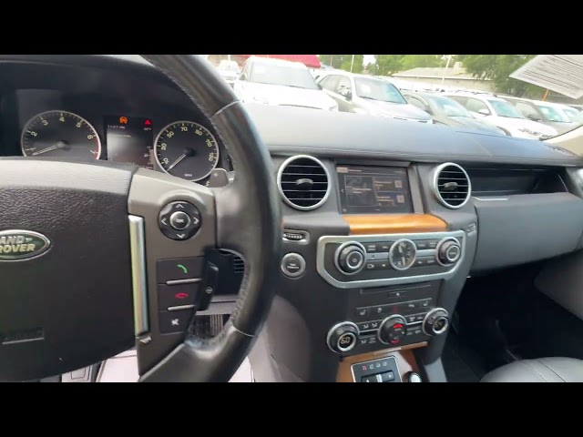 2016 LAND ROVER LR4 SUV V6, SUPERCHARGED, 3.0 LITER HSE SPORT UTILITY 4D