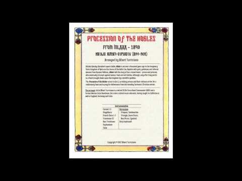 Procession of the Nobles by Rimsky-Korsakov, for Brass Band