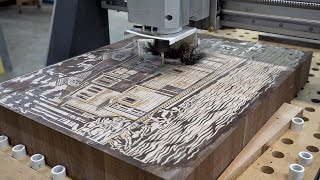 Most detailed inlay I have ever made with 1743 elements. Home sweet home. CNC In