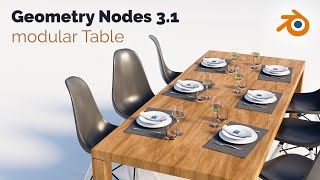 Table With Chairs And Decoration video thumbnail