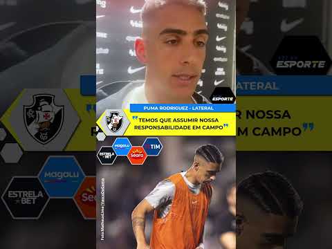 PUMA FALA SOBRE SITUAÇÃO DELICADA DO VASCO