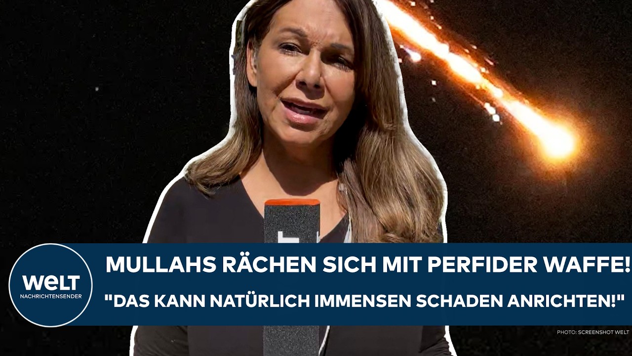 IRAN: Perfide Mullah-Rache! "Da ist offenbar auch wieder Streumunition eingesetzt worden!"
