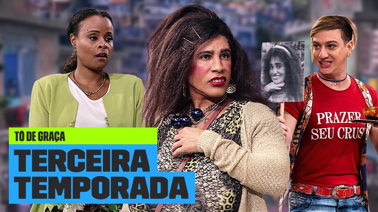 MELHORES MOMENTOS da 3ª TEMPORADA com Graça, Briti e Maico! | Aquecimento Tô de Graça | Multishow