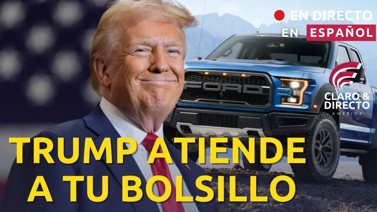 EN VIVO: TRUMP VISITA FORD EN DETROIT PARA RECUPERAR A AMÉRICA/MINNESOTA ARDE Y ICE RESISTE