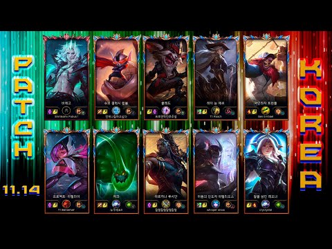 KOREA Challenger Match #182 Highlights Patch 11.14