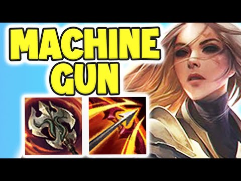 ON-HIT EFFECTS MAKE THIS AOE MACHINE GUN KAYLE STRAT 100% BUSTED! KAYLE GAMEPLAY! League of Legends