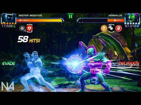 Mister Negative vs Cataclysm Annihilus Boss - Alien Assault!