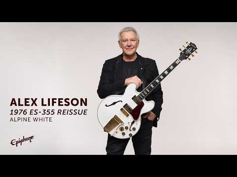 2026 Epiphone Inspired by Gibson Custom ALEX LIFESON Signature '76 ES-355 Reissue Guitar RUSH image 13