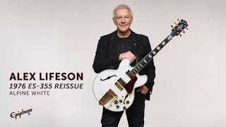 Video thumbnail for Introducing the Epiphone Alex Lifeson 1976 ES-355 Reissue by OfficialEpiphone