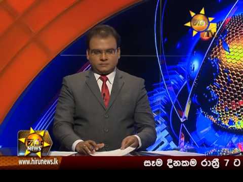Hiru News 9.30 PM May 08, 2016