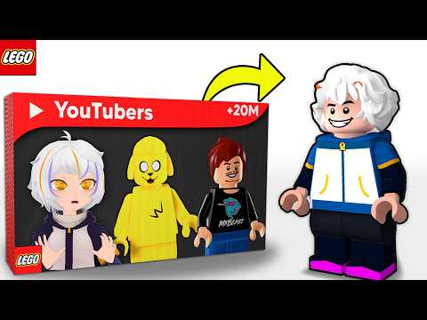 I turned YouTubers into LEGO | ChuyMine reacts to Neto