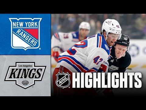 Rangers vs. Kings | NHL Highlights | January 20, 2026