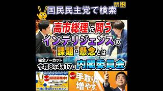 国民民主党 森ようすけ 内閣委員会 4月17日