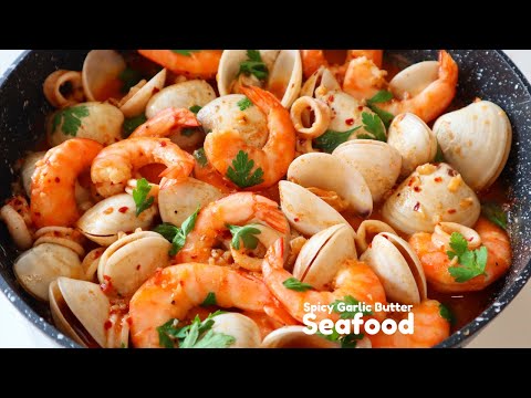 Spicy Garlic Butter Seafood Recipe