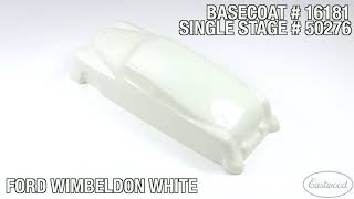 50276ZP 3:1 Single-Stage Auto Car Paint, 96 oz., Wimbledon White - video thumbnail 2