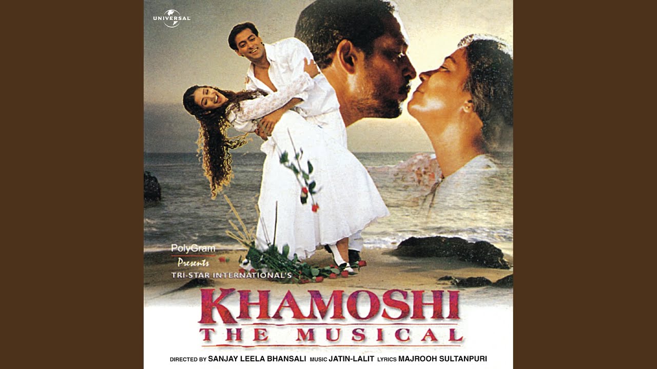Saagar Kinaray Do Dil Lyrics | Khamoshi: The Musical | Sulakshana Pandit (Sulakshana Pratap Narain Pandit), Udit Narayan