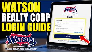 How to login to Watson Realty Corp - Full Guide
