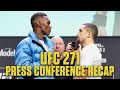 UFC 271 Press Conference Reaction | ESPN MMA