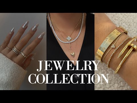 JEWELRY COLLECTION 2023| everyday jewelry & favorite brands ft. Cartier, Rolex, Idyl, Mejuri & more
