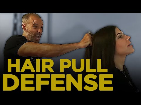 DEFENSE from a HAIR PULL - WOMENS SELF DEFENSE