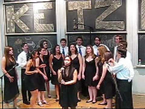 JHU's Ketzev performing "Lesheker Le'atzmi" - Fall Concert '08