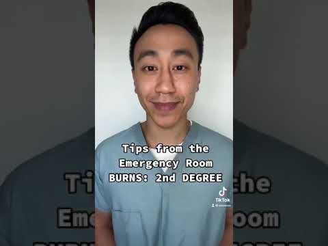 Tips from the ER: Burns: 2nd Degree #shorts MuFKR.com
