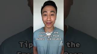 Tips from the ER: Burns: 2nd Degree #shorts MuFKR.com