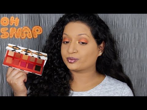 Violet Voss Oh Snap Gingerbread Fun Sized Mini Eyeshadow Palette Review