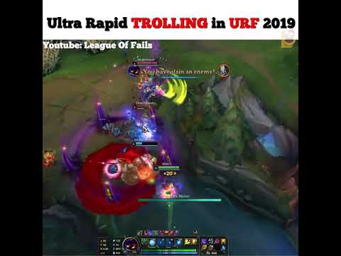 Ultra Rapid TROLLING in URF 2019