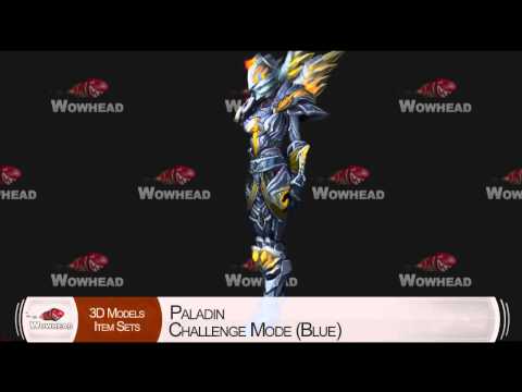 Mists of Pandaria   3D Models  Item Sets   Paladin Challenge Mode Armor