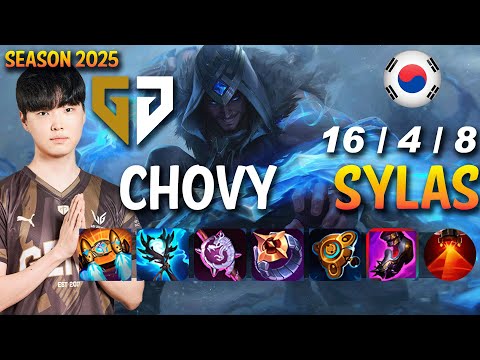 GEN Chovy SYLAS vs AZIR Mid - Patch 15.3 KR Ranked | lolrec