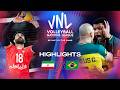 🇮🇷 IRI vs. 🇧🇷 BRA - Highlights | Week 2 | Men's VNL 2024