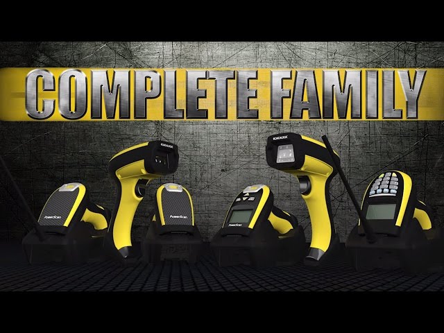 Video Teaser für Datalogic Powerscan 9500 - Complete Family