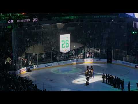 Dallas Stars: Jere Lehtinen Jersey Retirement