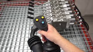 Система за радиоуправление Walvoil DPX 100 2 x JC Joysticks + Radio Control Scanreco for Forest App за кран за трупи Kesla | Изображение 5 - Agroline