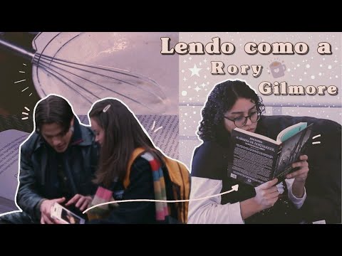 vlog de leitura // lendo como a rory gilmore por um fim de semana | 03