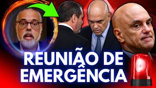 🚨Reunião de emergência entre Moraes e Andrei Rodrigues