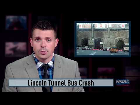 NJ Lincoln Tunnel Bus Crash