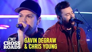 Gavin DeGraw &amp; Chris Young Perform 'Hangin’ On' | CMT Crossroads